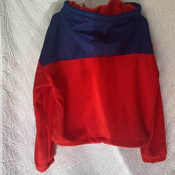 TOMMY HILFIGER POLAR FLEECE HALF ZIP HOODIE - Picture 4 of 7